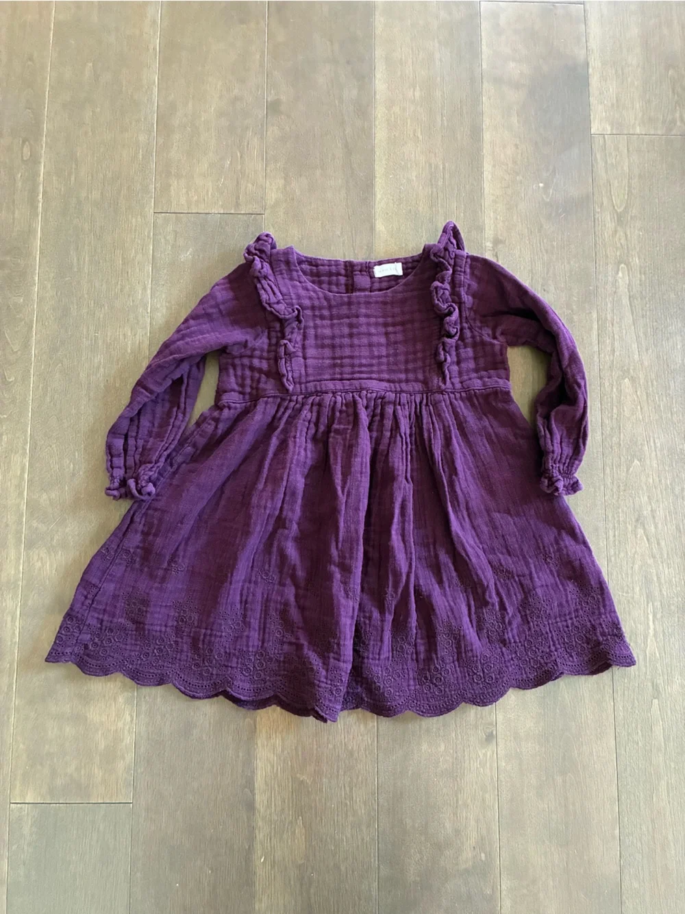 Jamie Kay Dress Purple Gauze